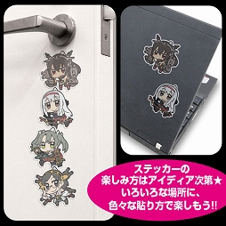 画像ギャラリー No.002のサムネイル画像 / 「艦これ」の「つままれストラップセット」がコミケ86にて数量限定で発売