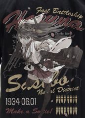 画像ギャラリー No.009のサムネイル画像 / 「艦これ」,「榛名」と「島風」のフルカラーワークシャツがコミケ86にて販売