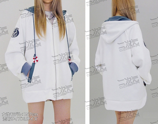 画像ギャラリー No.009のサムネイル画像 / 「艦これ」,雪風の水着modeのパーカーがコスパから11月中旬に発売
