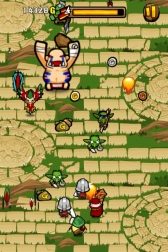 画像ギャラリー No.001のサムネイル画像 / 画面を傾けてキャラを操作し,タップで突撃。「タップDASH!」が配信に