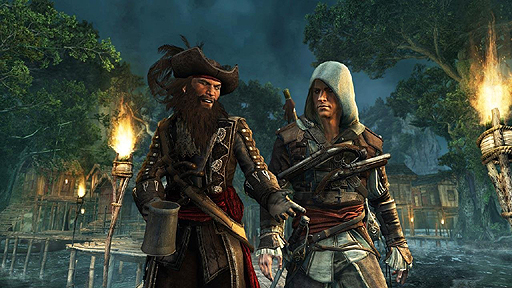 ���������꡼ No.002�Υ���ͥ������ / NPC�ȥץ쥤�Ǥ���Co-op�⡼�ɤ⡩��PS4�ǡ�Assassin's Creed IV: Black Flag�פΥ��󥲡��ॷ������Ͽ������ȯ�ԥӥǥ��������꡼��������
