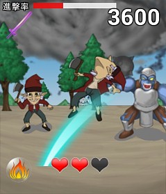 画像ギャラリー No.002のサムネイル画像 / スマホ向けソーシャルアクションゲーム「魔界乱舞」がGREEで配信に