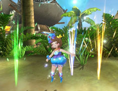 画像ギャラリー No.016のサムネイル画像 / 「碧空のグレイス」,南国の海が舞台の新マップ「カラベル港」が本日実装