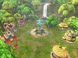 画像ギャラリー No.005のサムネイル画像 / 「碧空のグレイス」,ギルド領地建造物のレベル2が開放。タイタン応援企画も