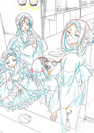 画像ギャラリー No.006のサムネイル画像 / 「MIND≒0(マインド/ゼロ)」,店舗別特典用イラストラフ5種類が公開に。ゲーム中とは違った雰囲気の学生服/ネグリジェ/ビキニ/着物姿をお披露目