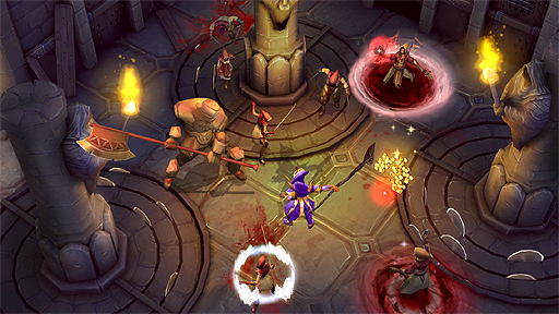 画像集#003のサムネイル/iOS版「Dark Quest 4」,新たに4つの「呪われしダンジョン」を実装。シングル/マルチで挑戦できるイベント機能も追加に