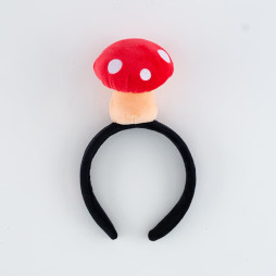 画像ギャラリー No.005のサムネイル画像 / 「MOTHER2 ギーグの逆襲」より，「キノコのカチューシャ」が4月30日に発売。頭にキノコが生えた状態を再現