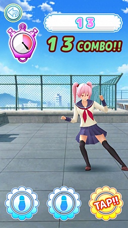 画像ギャラリー No.004のサムネイル画像 / 行こうぜ,反復横跳びの向こう側へ……。スマートフォン向けタップゲーム「はんぷく!!」を紹介する「(ほぼ)日刊スマホゲーム通信」第212回