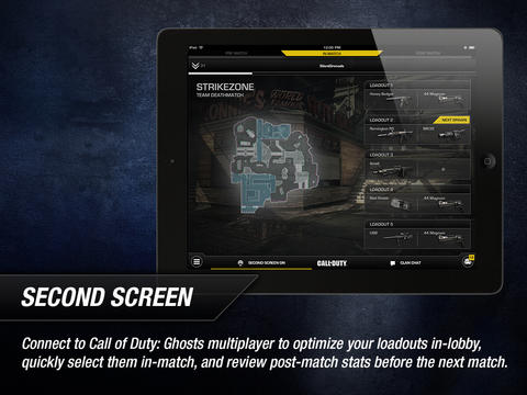 画像ギャラリー No.005のサムネイル画像 / 「Call of Duty: Ghosts」,スマホやタブレット向けの専用アプリを無料リリース。オンライン対戦の状況確認やセカンドスクリーンとして利用できる
