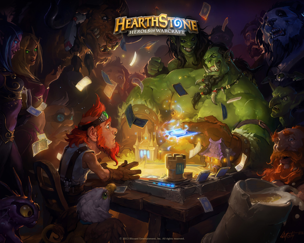 画像集 001 あと1試合だけ Blizzard初のカードゲーム Hearthstone Heroes Of Warcraft