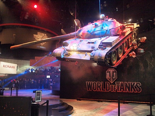 画像集#001のサムネイル/［E3 2014］6月26日に配信開始のiOS版「World of Tanks Blitz」をプレイ。本家の魅力はそのままに，テンポの速いバトルが展開