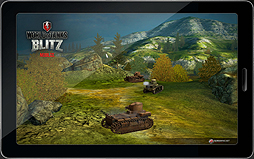 ������#005�Υ���ͥ���/���ޥ��ǡ�WoT�פ��ȡ�World of Tanks Blitz�פΥǥ��ơ��뤬��������World of Tanks�ץץ쥤�䡼��Ʊ�쥢������Ȥǥץ쥤��ǽ