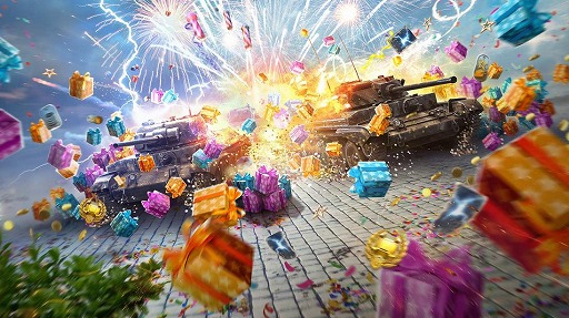 画像ギャラリー No.001のサムネイル画像 / 「World of Tanks Blitz」のダウンロード数が全世界で1億2000万を突破。5周年を記念したキャンペーンも