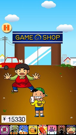 画像ギャラリー No.010のサムネイル画像 / 大切なおこづかいをおかんに渡すな! iOS向けアクションゲーム「おかん銀行」を紹介する「(ほぼ)日刊スマホゲーム通信」第215回