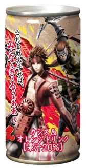 画像ギャラリー No.002のサムネイル画像 / 「戦国BASARA4」の缶ドリンク3種が7月5日に，ぬいぐるみ2種が9月に発売
