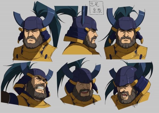画像ギャラリー No.010のサムネイル画像 / 「戦国BASARA Judge End」追加キャラの設定画を公開。Blu-ray&&DVD情報も