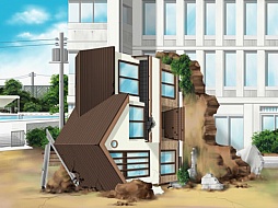 画像ギャラリー No.005のサムネイル画像 / 自転車創業が発売を予定している「空の浮動産/圧縮版」の体験版をアップ。物語が大きく動くところまでプレイ可能だ