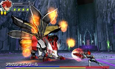 画像ギャラリー No.008のサムネイル画像 / 「ガイストクラッシャー」,拙者とは言わない忍者「真銅クラマ」や新型ガイスト・九尾の妖狐「アヤカシ・ナインテール」の最新スクリーンショットが公開に