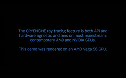 画像集 No.003のサムネイル画像 / 特別なハードウェアなしにゲーム上でリアルタイムレイトレーシングを実現できるデモ，Crytekが開発