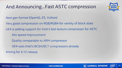 ꡼ No.012 | GDC 2016ϡUnreal Engine 4פ緿եåǽư२󥸥ؤκŬ˸IntelμȤߤȤ