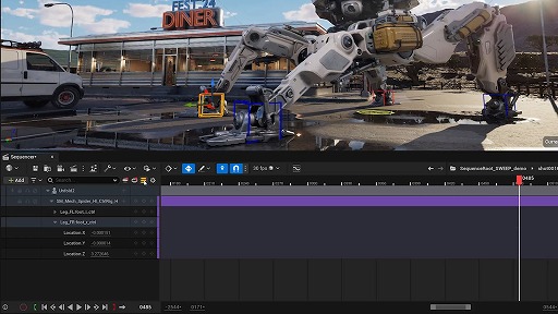 画像ギャラリー No.005のサムネイル画像 / 「Unreal Engine 5.5」正式リリース。直感的なアニメーション制作機能やLumenのパフォーマンス向上,モバイル開発向けの追加機能など