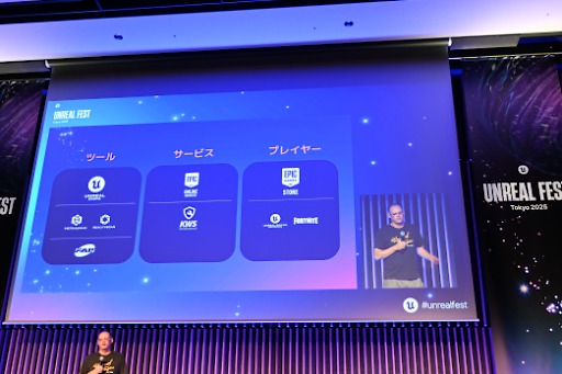 ���������꡼ No.003�Υ���ͥ������ / Epic Games�����������٤Ƥ��Ĥʤ��륲������֡��ƥ��ࡦ���������ˡ�CEO����Ĵ�ֱ�Ǹ�ä�̤��Υӥ�����Unreal Fest Tokyo 2025��