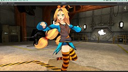 画像集#004のサムネイル/Unity利用者が無料で使える3Dキャラクターモデル「ユニティちゃん」が発表に。2014年春に提供開始