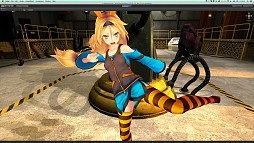 画像集#005のサムネイル/Unity利用者が無料で使える3Dキャラクターモデル「ユニティちゃん」が発表に。2014年春に提供開始