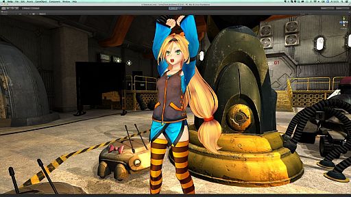 画像集#006のサムネイル/Unity利用者が無料で使える3Dキャラクターモデル「ユニティちゃん」が発表に。2014年春に提供開始