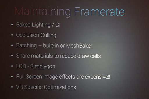 ꡼ No.013 | GDC 2016ϥѥ֥å¤줿Unity 5.4VRǽ˸塣UnityVR˴ؤȤߤȶȳư򸫤