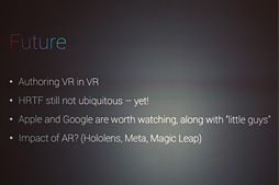 ꡼ No.021 | GDC 2016ϥѥ֥å¤줿Unity 5.4VRǽ˸塣UnityVR˴ؤȤߤȶȳư򸫤