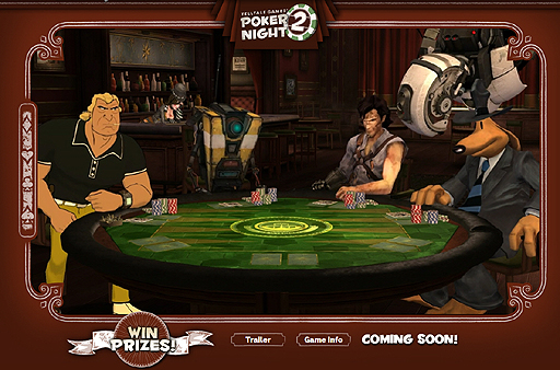 ꡼ No.001 | PortalפGLaDOSȡBorderlands 2פΥåץȥåפƱ魯Telltale GamesΥݡPoker Night 2פȯɽ