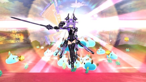 画像集#005のサムネイル/「超次元アクション ネプテューヌU」が3Dエフェクトツール「BISHAMON」採用