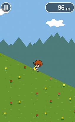 画像ギャラリー No.004のサムネイル画像 / 全力坂……転がり。スマートフォン向けアクションゲーム「コロガール」を紹介する「(ほぼ)日刊スマホゲーム通信」第227回