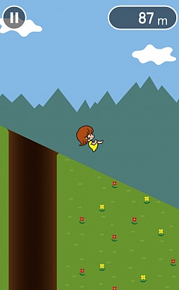 画像ギャラリー No.005のサムネイル画像 / 全力坂……転がり。スマートフォン向けアクションゲーム「コロガール」を紹介する「(ほぼ)日刊スマホゲーム通信」第227回