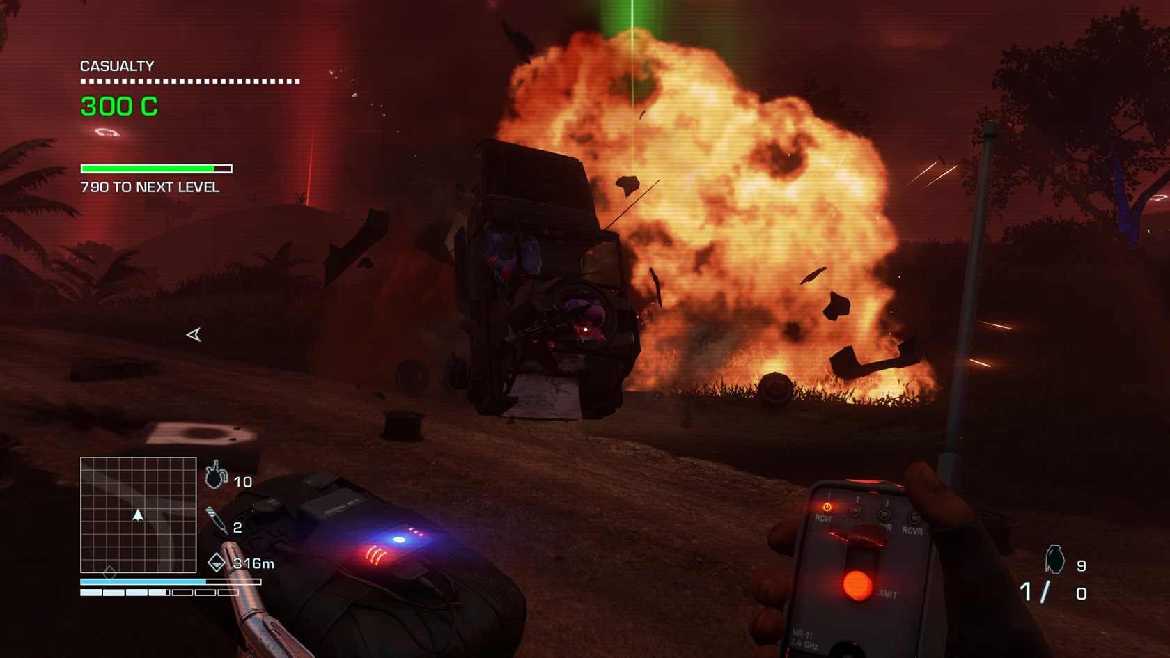 画像集 022 Pc版 Far Cry 3 Blood Dragon をレビュー 南の島も海賊も全然関係なくなった レトロゲームムード満点のスピンオフタイトル 4gamer Net