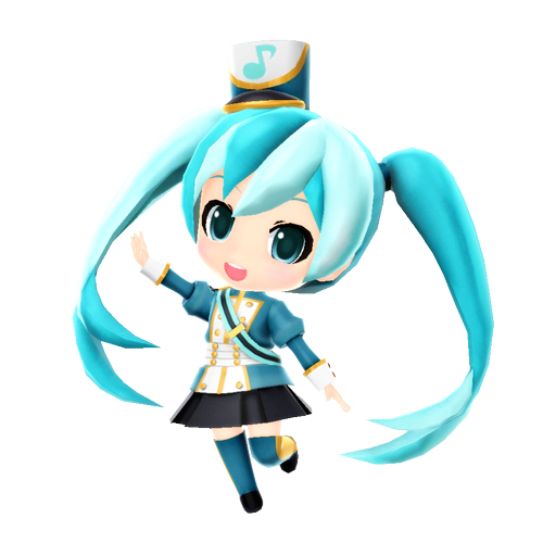 画像集 024 初音ミク Project Mirai 2 仮 収録楽曲から 子猫のパヤパヤ ドレミファ