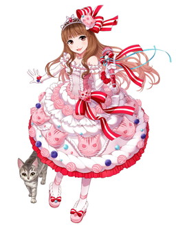 画像ギャラリー No.003のサムネイル画像 / 中川翔子さん×「黒猫のウィズ」&「白猫プロジェクト」のコラボが開催決定