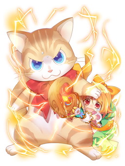 画像ギャラリー No.005のサムネイル画像 / 中川翔子さん×「黒猫のウィズ」&「白猫プロジェクト」のコラボが開催決定