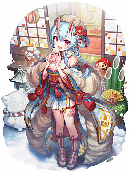 画像ギャラリー No.002のサムネイル画像 / 「黒猫のウィズ」,正月イベントが開催中。年末年始の3大キャンペーンも実施