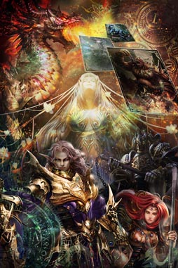 画像ギャラリー No.001のサムネイル画像 / 「神縛のレインオブドラゴン」全世界で300万ダウンロードを突破