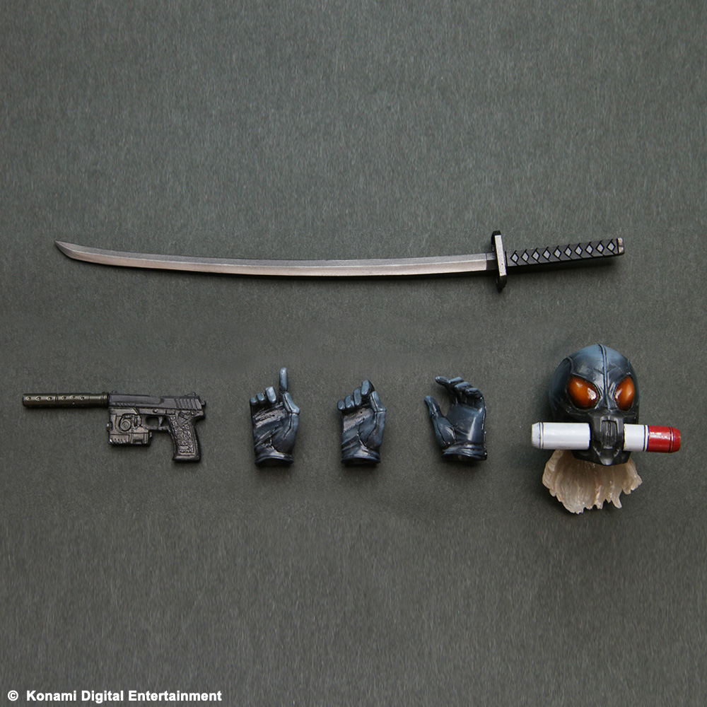 画像集 015 メタルギアソリッド シリーズに登場する雷電とリキッド スネークがアクション