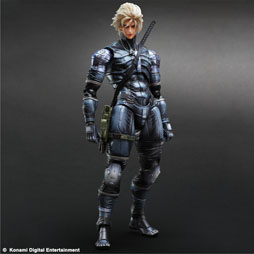 メタルギアソリッド シリーズに登場する雷電とリキッド スネークがアクションフィギュア化 9月下旬に Play Arts改 から発売決定