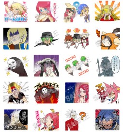 ブレイブルーwebラジオ ぶるらじ のイラストを使用したlineスタンプが配信に