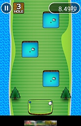 画像ギャラリー No.006のサムネイル画像 / ナイスショットならぬナイス転がし。スマートフォン向け「イライラゴルフ」を紹介する「(ほぼ)日刊スマホゲーム通信」第265回