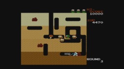 画像集#001のサムネイル/懐かしのACT「ディグダグ」がWii U向けバーチャルコンソールで配信開始