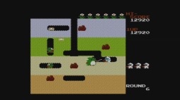 画像集#002のサムネイル/懐かしのACT「ディグダグ」がWii U向けバーチャルコンソールで配信開始