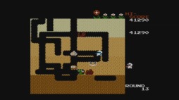 画像集#004のサムネイル/懐かしのACT「ディグダグ」がWii U向けバーチャルコンソールで配信開始