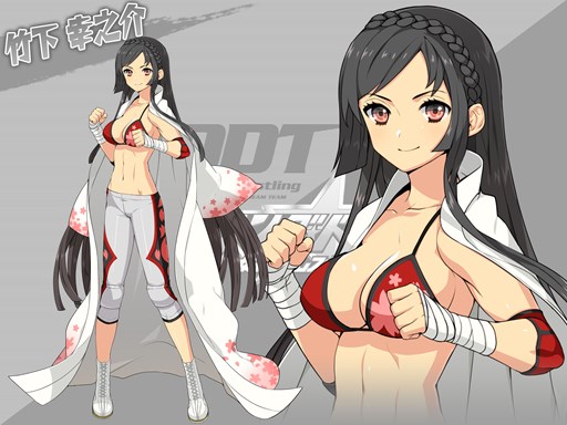 画像ギャラリー No.005のサムネイル画像 / 「リング☆ドリーム」“DDT美少女化計画”第2弾で登場する3選手のイラスト公開