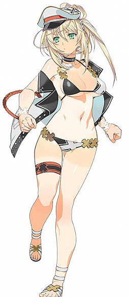 画像ギャラリー No.001のサムネイル画像 / 「リングドリーム 女子プロレス大戦」，悩殺蹂躙「シュバルツ・ネーベル」が水着姿で登場